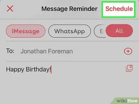 Image titled Schedule a Text on iPhone Step 19