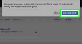 Delete a Facebook Group