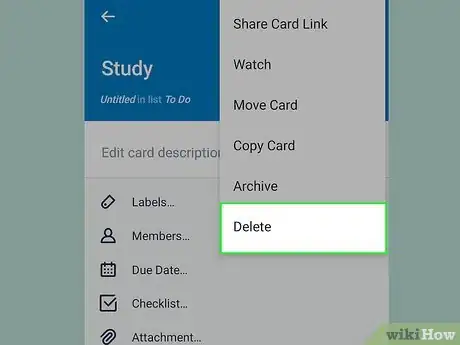 Image titled Delete Trello Cards Step 5