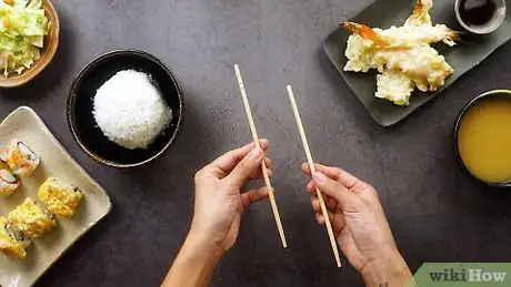 Image titled Use Wooden Chopsticks Step 1