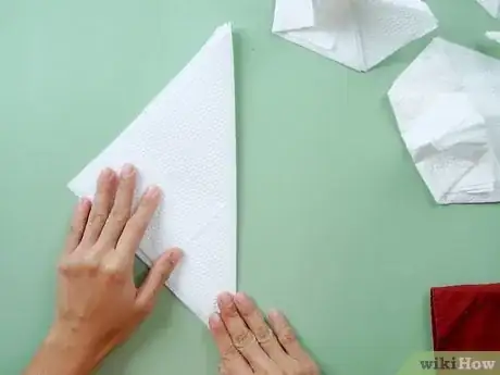 Image titled Fold a Napkin Into a Swan Step 2