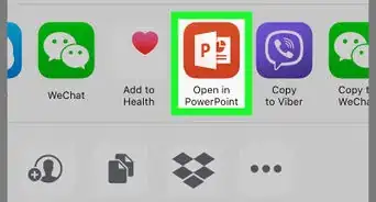 Open a PPTX File on iPhone or iPad