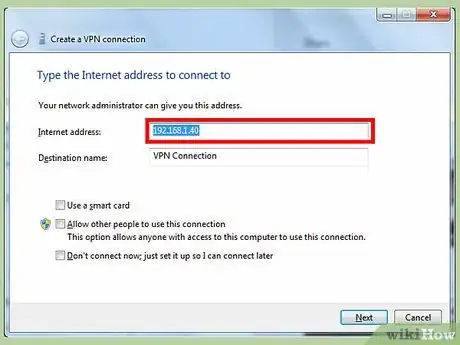 Image titled Set up a Vpn Between Two Computers Step 2