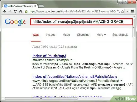 Image titled Get Free Music Using Google Step 2