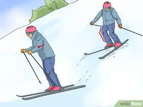 Image titled Turn when Skiing Step 10