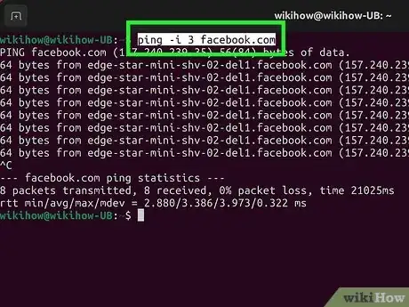 Image titled Ping in Linux Step 9