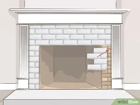 Image titled Cover a Fireplace Step 1