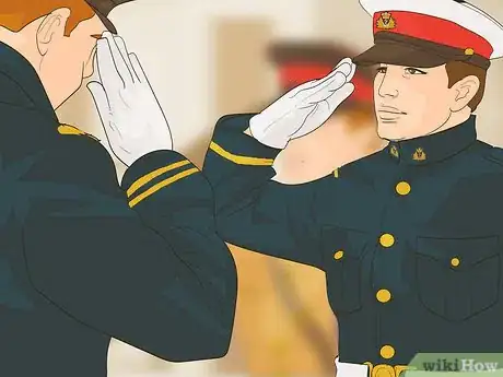 Image titled Salute (UK Armed Forces) Step 1