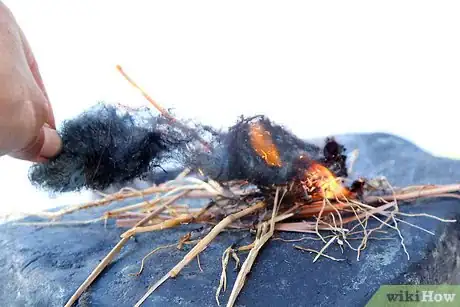 Image titled Make Fire Without Matches or a Lighter Step 8