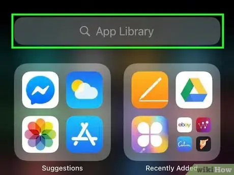 Image titled Use the iPhone App Library Step 3