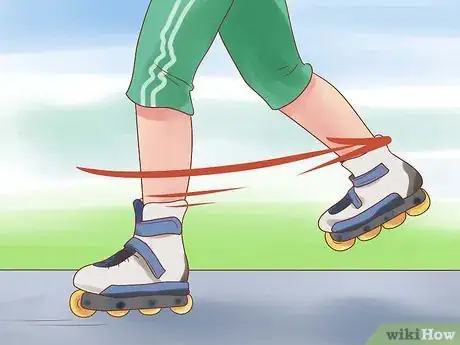 Image titled Rollerblade Backwards Step 4