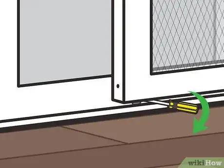 Image titled Remove a Sliding Screen Door Step 06