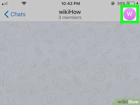 Image titled Get a Group Link on Telegram on iPhone or iPad Step 4