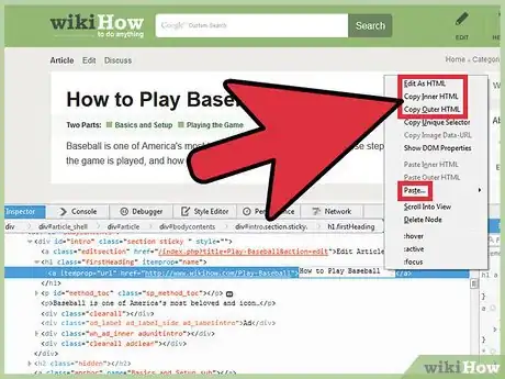 Image titled Use the Inspect Element in Mozilla Firefox Step 10
