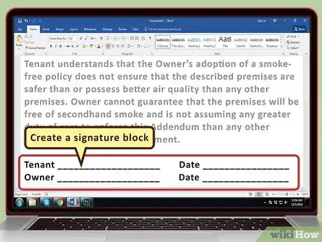 Image titled Write an Addendum to a Lease Step 13
