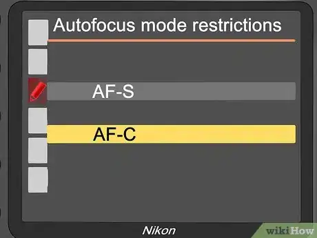 Image titled Switch Your Nikon Camera to Use Back Button Focus Step 26