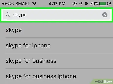 Image titled Use Skype on an iPhone Step 4