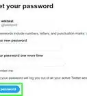 Change Your Twitter Password