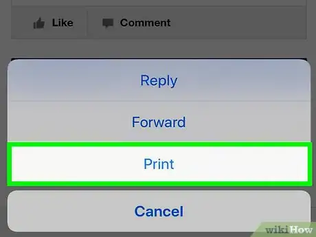 Image titled Print an Email on iPhone or iPad Step 4