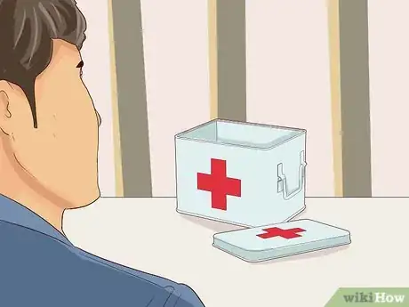 Image titled Create a Home First Aid Kit Step 1