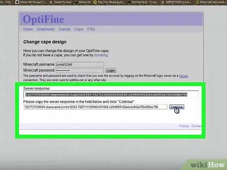 Image titled Move Your OptiFine Cape to a Different Minecraft Account Step 5
