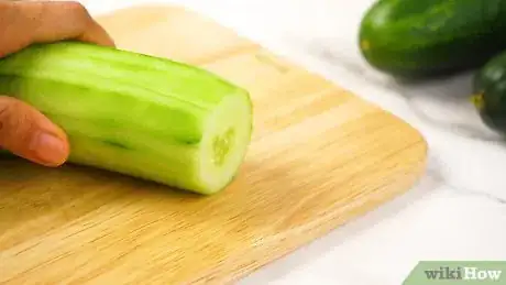 Image titled Slice a Cucumber Step 7