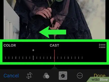 Image titled Adjust the Color Cast of a Photo Using the iPhone Photos App Step 7