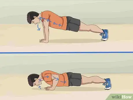 Image titled Build Muscle Doing Push Ups Step 2