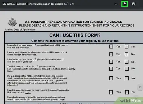 Image titled Renew a U.S. Passport With Form DS 82 Step 4