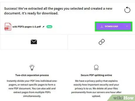 Image titled Extract Pages from a PDF Document to Create a New PDF Document Step 26