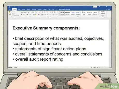 Image titled Write an Audit Report Step 10