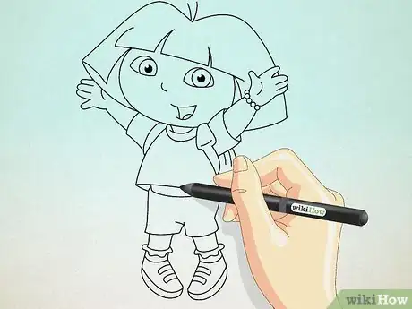 Image titled Draw Dora the Explorer Step 10