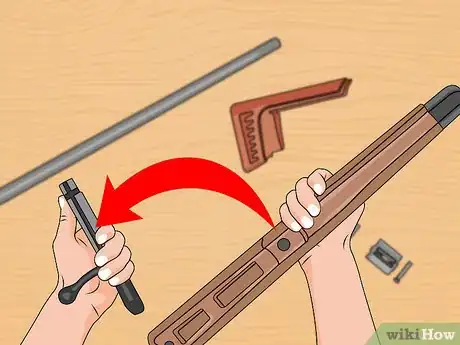 Image titled Bed a Rifle Stock Step 4