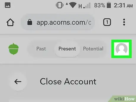 Image titled Cancel an Acorns Account Step 3