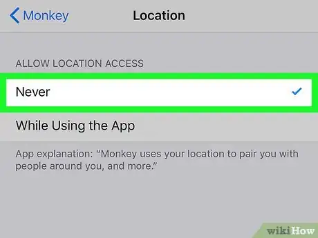 Image titled Change Locations on the Monkey App Step 4