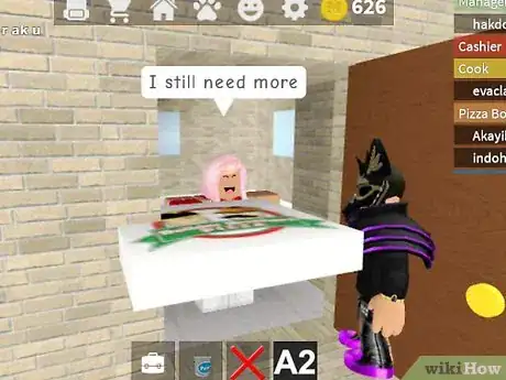 Image titled Play Work at a Pizza Place on Roblox Step 16