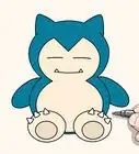 Draw Snorlax