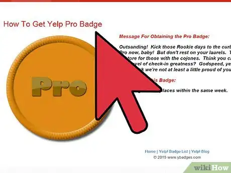 Image titled Earn Badges on Yelp Step 6