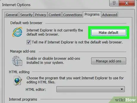 Image titled Make Internet Explorer Your Default Internet Browser Step 11