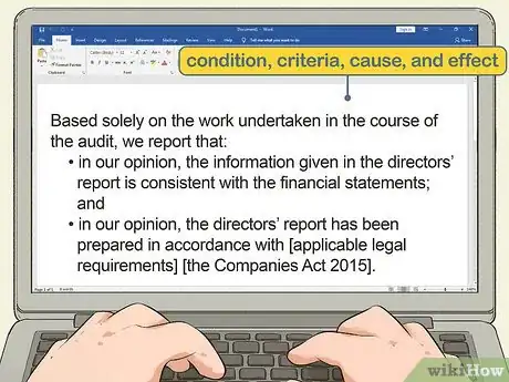 Image titled Write an Audit Report Step 12