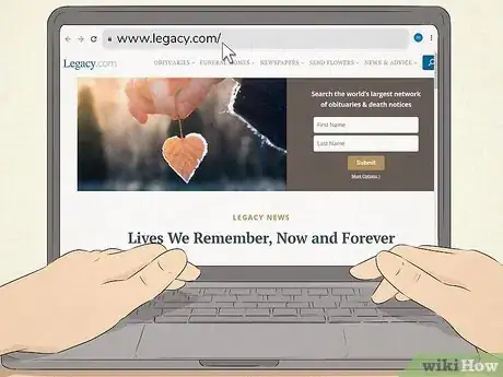 Image titled Find Death Notices for Free Step 1