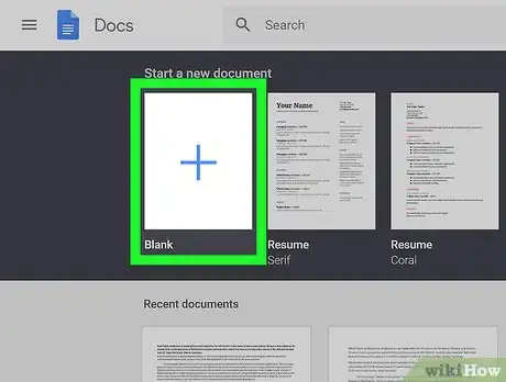 Image titled Make a Google Doc Step 3
