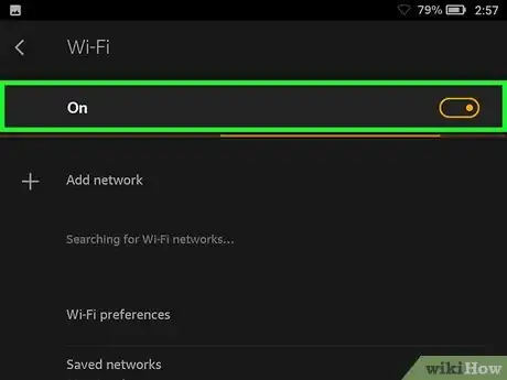 Image titled Connect the Kindle Fire to the Internet Step 8