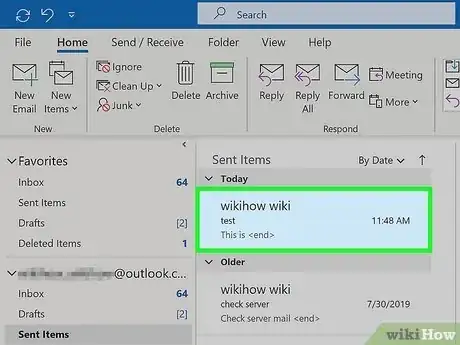 Image titled Recall an Email in Outlook Step 10