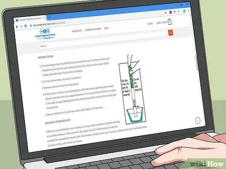 Image titled Read Ovulation Test Strips Step 6