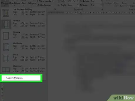 Image titled Change Margins in Word Step 4