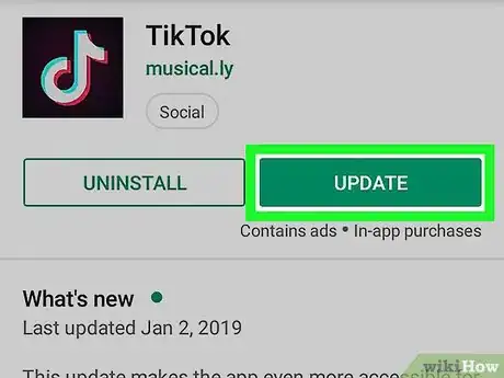 Image titled Update to Tik Tok Step 4