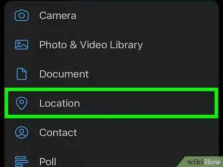 Image titled Share Your Location on WhatsApp Step 5