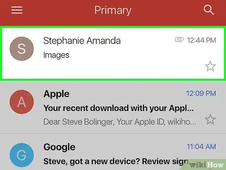Image titled Save Pictures from Emails on an iPhone Step 6