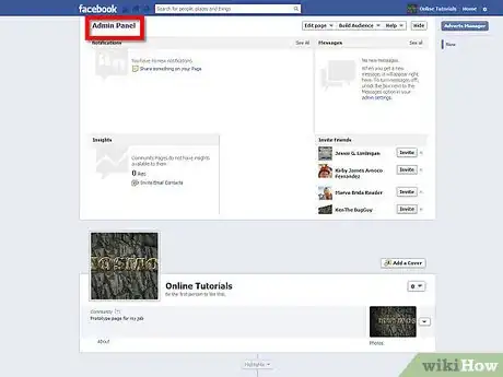 Image titled Edit a Facebook Business Page Step 1